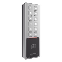 HIKVISION DS-K1T805MBFWX Teclado de Control de Acceso / Wi-Fi / Antivandálico IP65 & IK08 / Lector MIFARE 13.56 MHz / Huella / Bluetooth / 3,000 Usuarios - Img 3