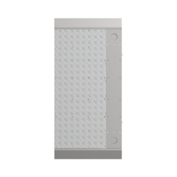 HIKVISION DS-K3B601-BASE900-M Base adicional para torniquete / Carril extra 90 cm (2.95 ft) / Sin anclaje al piso / Compatible con DS-K3B601-BASE900-S