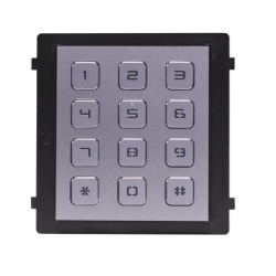 HIKVISION DS-KD-KP Modulo de Teclado para Frente de Calle Modular / Desbloqueo de Puerta Mediante Codigo / Llamada a monitor.