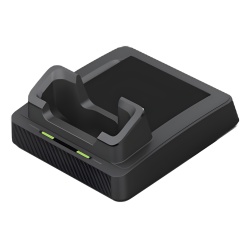 HIKVISION DS-MH1421-202(B) Cuna de Carga para PDA / Carga Simultánea Dispositivo y Batería / Entrada AC 100-240V / Salida DC 12V 2A / 0°C a 55°C