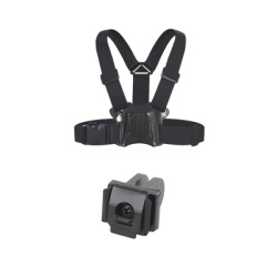 HIKVISION DS-MH1711-HM/K Kit de Arnes de Pecho y Adaptador para Body Cam HIKVISION / Compatible con DS-MH2311 y DS-MCW406.