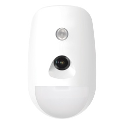 HIKVISION DS-PDPC12P-EG2-WB(B) Sensor PIR Inalámbrico / Cámara VGA / Alcance 12 m (39.4 ft) / 85.9° / Inmunidad Mascotas 30 kg / Batería 6 Años / Uso Interior