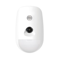 HIKVISION DS-PDPC12P-EG2-WB(B) Sensor PIR Inalámbrico / Cámara VGA / Alcance 12 m (39.4 ft) / 85.9° / Inmunidad Mascotas 30 kg / Batería 6 Años / Uso Interior