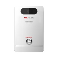 HIKVISION DS-PEAP-CV1(B) Estacion de Alarma de Panico IP / 4 Megapixel / IR 10 m (32.8 ft) / Audio Bidireccional / IP65 / IK10 / PoE / Entradas y Salidas de Alarma