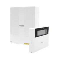 HIKVISION DS-PHA64-LPK Kit Panel de Alarma Híbrido / 64 Zonas / 8 Cableadas / Teclado LCD con Lector RFID / Expansible Inalámbrico
