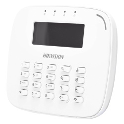 HIKVISION DS-PK-LRT Teclado LCD cableado / Pantalla 2 líneas 80x25 mm / Armado por tarjeta o llavero / 12VCC 1.8W / -10°C a 55°C / 272g - Img 3