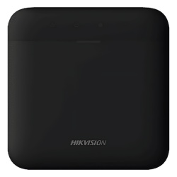 HIKVISION DS-PWA48-M-WB/BLACK Panel de Alarma Inalámbrico / 48 Zonas / Triple Comunicación GSM 3G/4G Wi-Fi Ethernet / Batería 12 h / 433 MHz / Color Negro