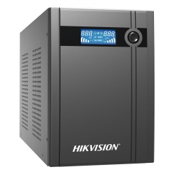 HIKVISION DS-UPS3000-X UPS de 3000 VA / 1800 W / 6 Tomas NEMA 5-15R / Pantalla LCD / USB / Entrada 85-150 VCA