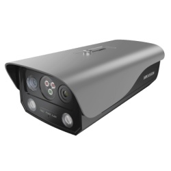 HIKVISION HF-VTR344 Cámara IP Térmica de Detección de Incendios / 4 Megapixel Óptico + 1 Megapixel Térmico / Alcance de Llama 50 m (164 ft) / Rango Térmico 0 a 400 °C / IP66 / WDR 120 dB