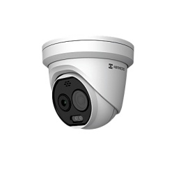 HIKVISION HM-TD1218-2/G0/T1A (HIKMICRO) Turret IP Bi-Espectral / Termica (160 X 120 / 1.8 mm) + Optica (5 MP / 2 mm ) / Rango: -20Â°C a 150Â°C / 8Â°C Tolerancia / VCA 3.0 (Vehiculo 60 Mts / Humano 20
