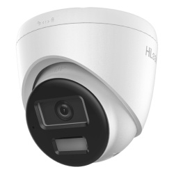 HiLook by HIKVISION IPC-T240HA-LUC [Dual Light] Turret IP 4 Megapixel / Lente 2.8 mm / 20 mts IR + 20 mts Luz Blanca / Microfono Integrado / ACUSENSE Lite / Exterior IP67 / PoE / dWDR / H.265+ / ONVIF