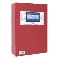 HOCHIKI LA123H2-10 Panel De Incendio Modular Direccionable C/4 Ranuras C/4 Lazos SLC Expandible a 8 Lazos SLC Fuente 10.25A Voltaje Automatico En Espanol Serie FireNET L@titude (0101-04120)