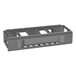 HOFFMAN DCHS1 Organizador de Cables Horizontal CableTek Sencillo (Solo Frontal) Para Rack de 19in 1 UR