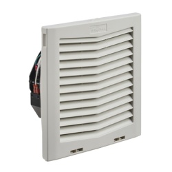 HOFFMAN HF1016414 Ventilador Con Filtro de Montaje Lateral HF10 Con Flujo de Aire de 159 CFM 115 Vca Color Gris Claro