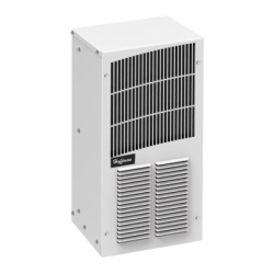 HOFFMAN T200216G201 Aire Acondicionado Compacto Para Exterior Uso en Gabinetes de Telecomunicaciones de Grado Industrial Frio T20 2000 BTU 115 Vca de Acero Color Negro