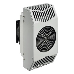 HOFFMAN TE090624011 Enfriador Termoelectrico Para Interior/Exterior Uso en Gabinetes de Telecomunicaciones 178 BTU 24 Vcd de Acero Inoxidable 304 Color Gris