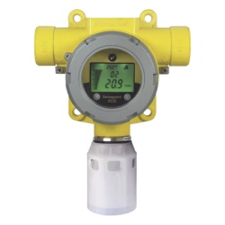 HONEYWELL ANALYTICS SPXCDULNFX Detector fijo de gas combustible con sensor de perla catalitica 0 a 100% LEL salida 4-20 mA y relevadores para interior y exterior en atmosferas explosivas