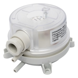 HONEYWELL BMS DPSN2500A Presostato diferencial de aire para ductos con ajuste por perilla rango 500 a 2500 Pa contacto SPDT para monitoreo de filtros y ventiladores