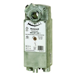 HONEYWELL BMS MS4120F1006/U Actuador de dos posiciones con retorno por resorte 120 VAC para control de compuertas contra incendio y humo