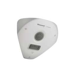 HONEYWELL HC70WC5R3 Fisheye de Esquina IP 5 MP / Lente 2.3 mm / 6 m IR Invisible / IA avanzada / Deteccion Facial/Merodeo/Intrusion / NDAA / ONVIF / H.265 / IP66 / NEMA 4X / PoE / Alarmas I/O Microfon