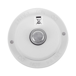 HONEYWELL HOME RESIDEO 503 Detector térmico / Temperatura fija 57°C (135°F) / Contacto normalmente cerrado / Cobertura 37 m² / Sin rate-of-rise