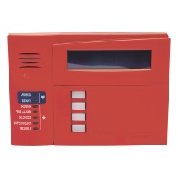 HONEYWELL HOME RESIDEO 6160CR2 Teclado alfanumérico direccionable / LCD 2x16 caracteres / 7 LEDs de estado / Sonorizador integrado / Compatible VISTA-32FB, 128FBP y 250FBP