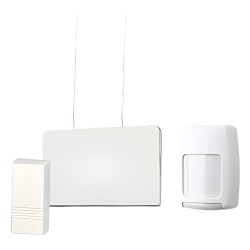 HONEYWELL HOME RESIDEO KITRFH Kit inalámbrico / Receptor 5881 ENH / 2 contactos magnéticos 5816 + 2 SF2031 con imán integrado / Detector PIR serie 5800