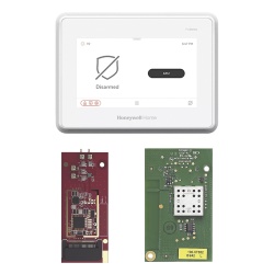 HONEYWELL HOME RESIDEO PROA7MTAKEOVR1 Panel de Alarma Todo-en-Uno / Pantalla Táctil 7 Pulgadas / 250 Zonas / LTE y Wi-Fi / 78 Dispositivos Z-Wave Plus / 4 Particiones