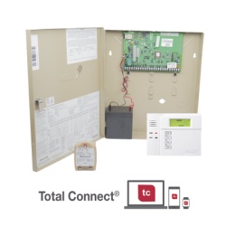 HONEYWELL HOME RESIDEO VISTA21IP/6150 Panel VISTA-21iP / 8 zonas alámbricas (exp. a 48) / Comunicador IP AlarmNet / 2 particiones / Compatible Total Connect