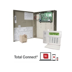 HONEYWELL HOME RESIDEO VISTA21IP/64SP Panel de alarma VISTA-21iP / Comunicación IP y AlarmNet 4G / Hasta 48 zonas / 2 particiones / Teclados alfanuméricos y gráficos