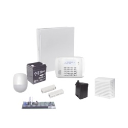 HONEYWELL HOME RESIDEO VISTA48-WIRE Panel de alarma cableado / VISTA-48LA / 8 zonas expansibles a 48 / teclado con receptor RF / AlarmNet IP-4G / Total Connect