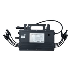 HOYMILES HMS2000DW4T Microinversor 2 Kw WIFI 220 Vca para Interconexion a Red Electrica IP67 Conexion para Cable Troncal soporta oversizing a 4 Modulos de Hasta 670 W