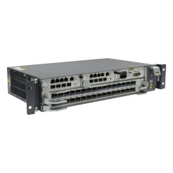 HUAWEI MA5800-X2 OLT GPON OptiXAccess Carrier Class con 1 tarjeta de 16 puertos GPON C++ 2 ranuraas 1 fuente de alimentacion AC 2 UR