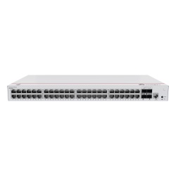 HUAWEI S220-48T4X Switch de Acceso Gigabit Administrable Capa 2 / 48 puertos 10/100/1000 Mbps / 4 Puertos 10GE SFP+ Uplink / ERPS / IMGP Snooping / DHCP Snooping / Administracion Nube Gratis