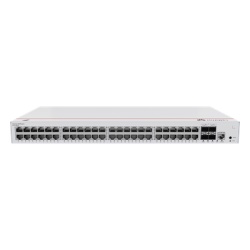 HUAWEI S310-48P4S Switch de Distribucion/Core Gigabit Administrable PoE Capa 3 / 48 puertos 10/100/1000 Mbps (PoE) / 4 Puertos 1GE SFP Uplink / ERPS / Rutas Estaticas / iStack / PoE Perpetuo / 380W /