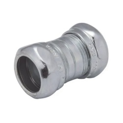 HUBBELL HUB-2923 Cople Compresion de Acero Galvanizado para Pared Delgada de 3/4" .