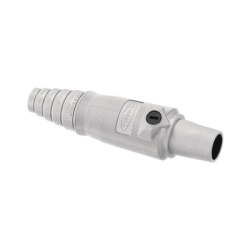 HUBBELL HUB-HBL-400-FW Conector Hembra Unipolar de 400 A 600 V CA/CC / Grado Industrial / Tornillos de fijacion dobles/ Color Blanco.