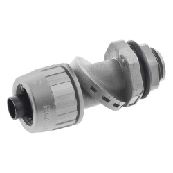 HUBBELL HUB-PS0759-NGY Conector Multi Posicion de Nylon de 3/4" para Tuberia Liquidtight Polytuff. - Img 2