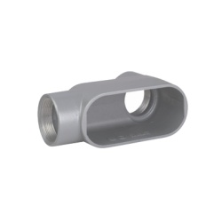 HUBBELL KILLARK HUB-LB37-SA Caja Condulet Tipo LB de 1" / Aluminio libre de Cobre.