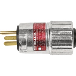 HUBBELL KILLARK HUB-UGP-202-31QW Clavija entrada recta 20 A 125 V CA Nema 5-20P. Uso en Areas Clasificadas. - Img 2