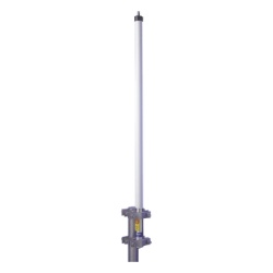 HUSTLER HD9-470-90 Antena base UHF 470-490 MHz Fibra de Vidrio 9 dB de Ganancia Serie HD para Climas Dificiles