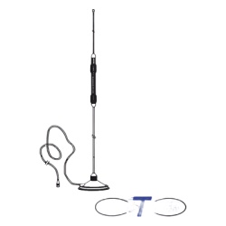 HUSTLER IC-50 Antena movil para CB montaje magnetico con conector BNC Macho