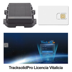 JIMIIOT LL303KIT3 KIT Localizador 4G con carga solar / Semiautonomo / Rastreo de contenedores / Cajas de trailer / Alarma de sabotaje audible / Incluye Licencia vitalicia VTSCX y SIM de datos SIM500MB