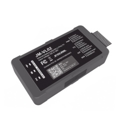 JIMIIOT VL02 Localizador GPS con tecnologia 4G / antena satelital y antena GSM internas / multiples alarmas / paro de motor remoto / boton de panico