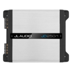 JL AUDIO 10-03322-00 JD250/1 Amplificador para Coche Monobloque / 250 W RMS / Clase D / Compacto / JL Audio JD Series