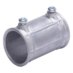 JUPITER JU-PD-114-COP Cople 1 1/4" (32mm) con tornillo pared delgada galvanizado etiqueta verde