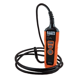 KLEIN TOOLS ET20 Boroscopio Habilitado por WiFi / Camara de 9mm / Alcance WiFi 9m / Compatible con Android y iOS / IP67 / 640x480 px / Cuello de Cisne 1.8m / LED Ajustables