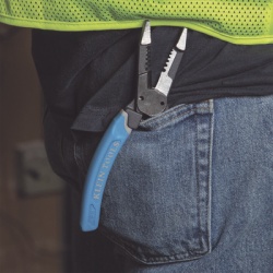 KLEIN TOOLS K120-35 Pelacables con Corte por Cizalla para Cable Solido 8-18 y Cable Trenzado 10-20 AWG. - Img 11