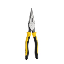 KLEIN TOOLS KT203-8 Pinzas de Punta Conica con Corte Lateral de 8 Pulgadas. Con Tope para Maximo Agarre.