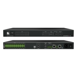 KRAMER AFM-20DSP-AEC Matriz de Audio Digital | 20 Puertos Analogicos Configurables | DSP Multicanal | AEC | Amplificador 2x60W + 1x120W | Dante 4x4 | HDMI 4K60 | USB Plug & Play | Montaje Rack 1U